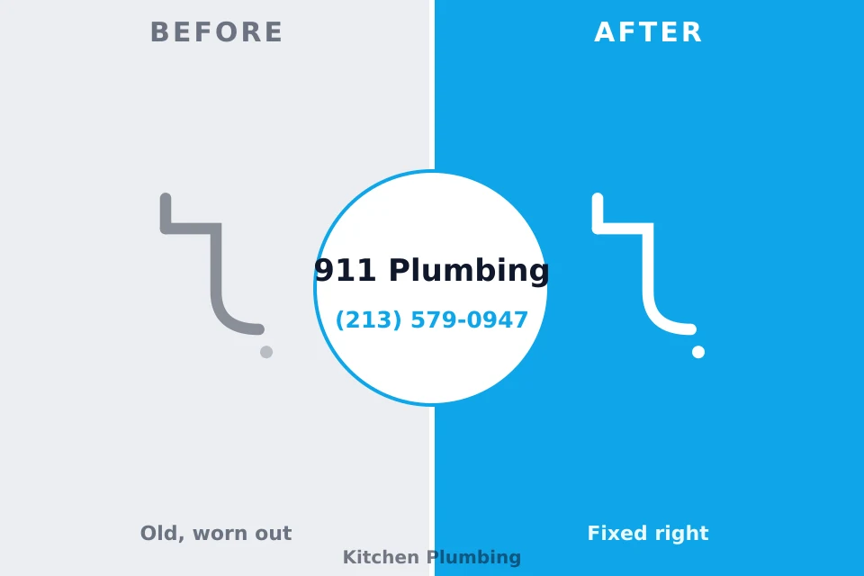 Before and after: plumbing repair Plant City, FL